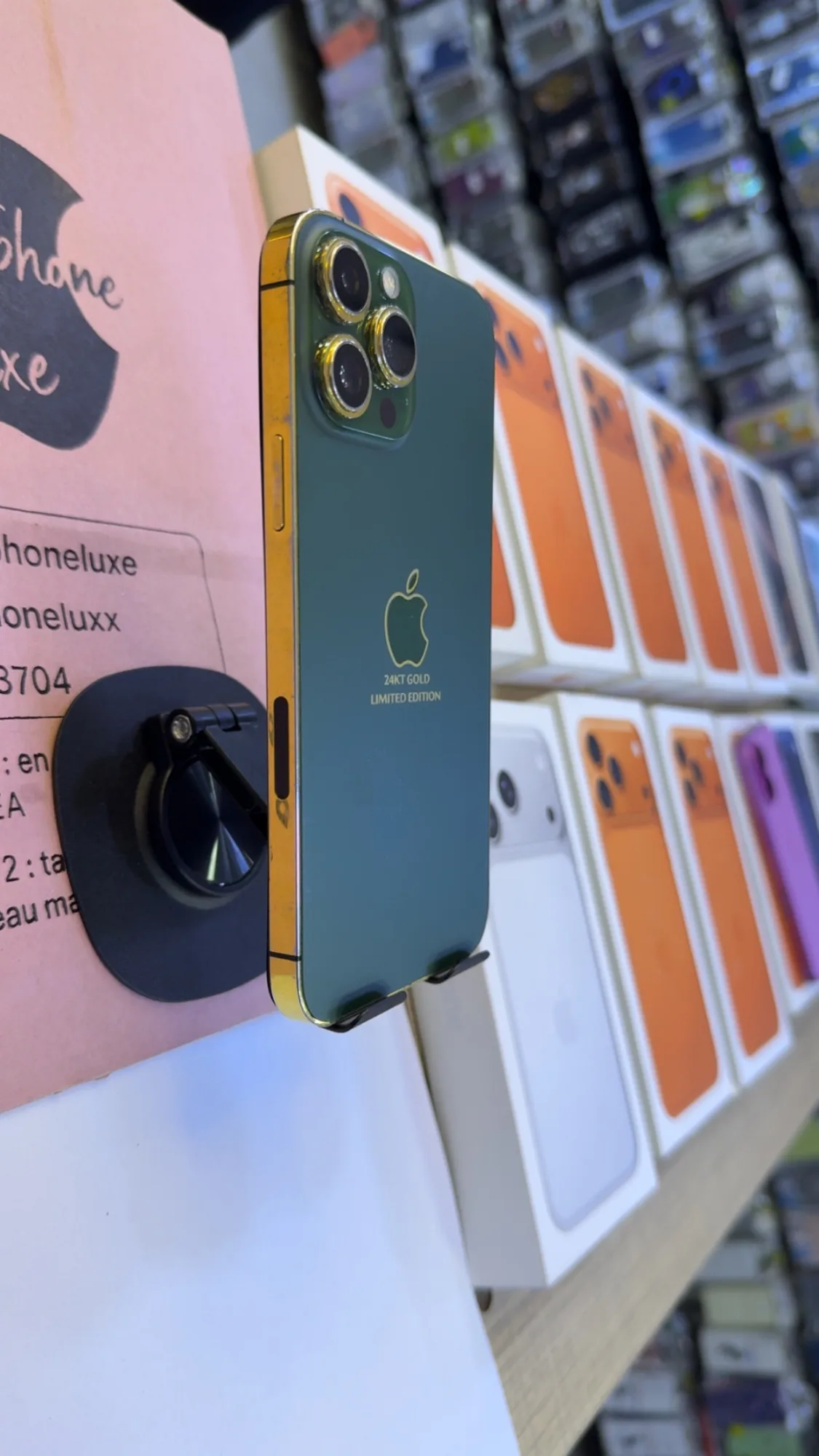 ستاندستاند  "بريميوم" المعدني - ثبات احترافي ودوران 360°